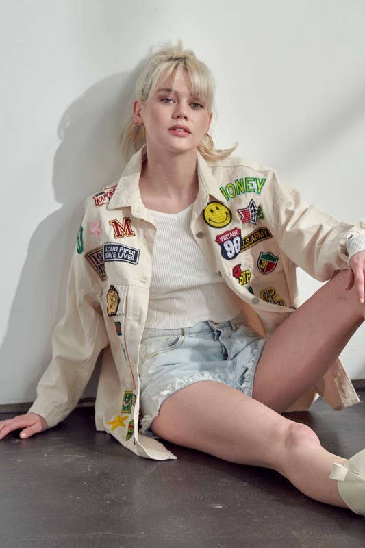 PATCH OVERSIZE JACKET
