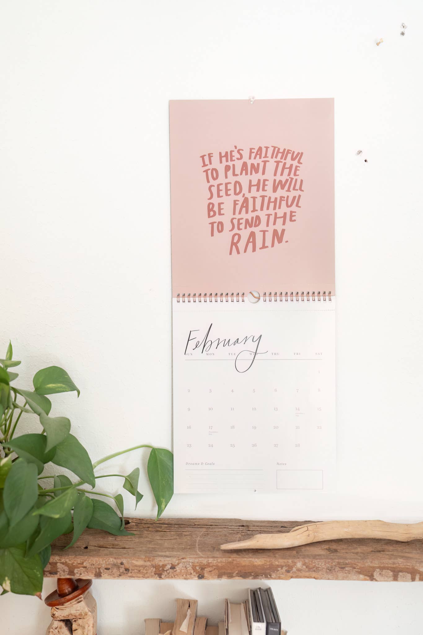 2025 CALENDAR "ALL HIS PROMISES ARE YES AND AMEN"