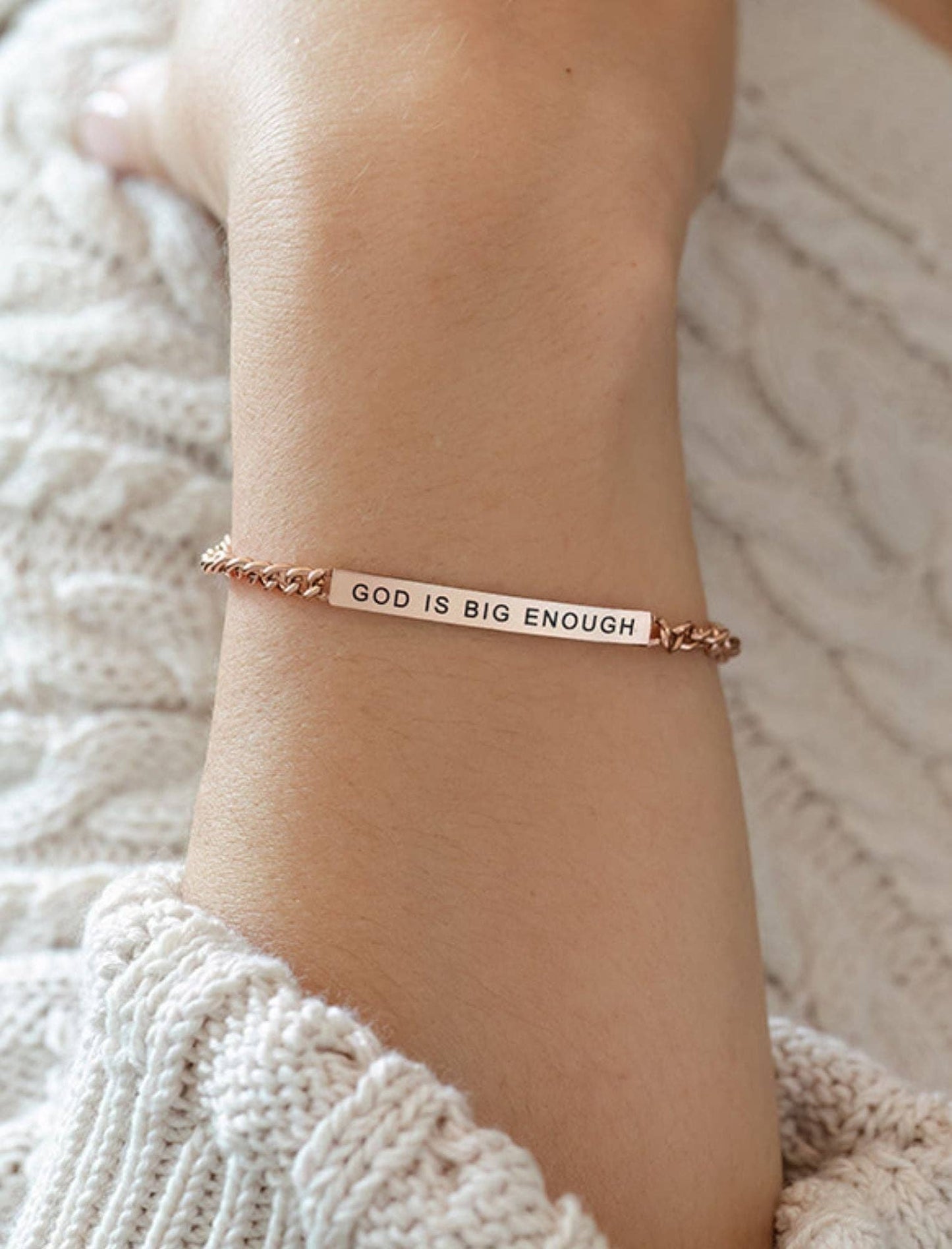 GOD IS BIG ENOUGH BRACELET