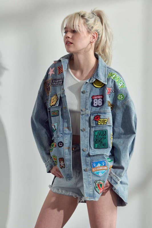 PATCH OVERSIZE JACKET