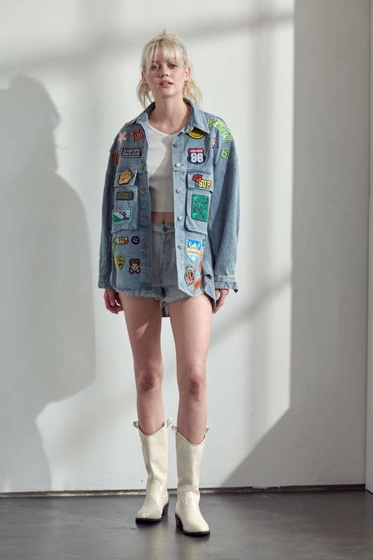 PATCH OVERSIZE JACKET
