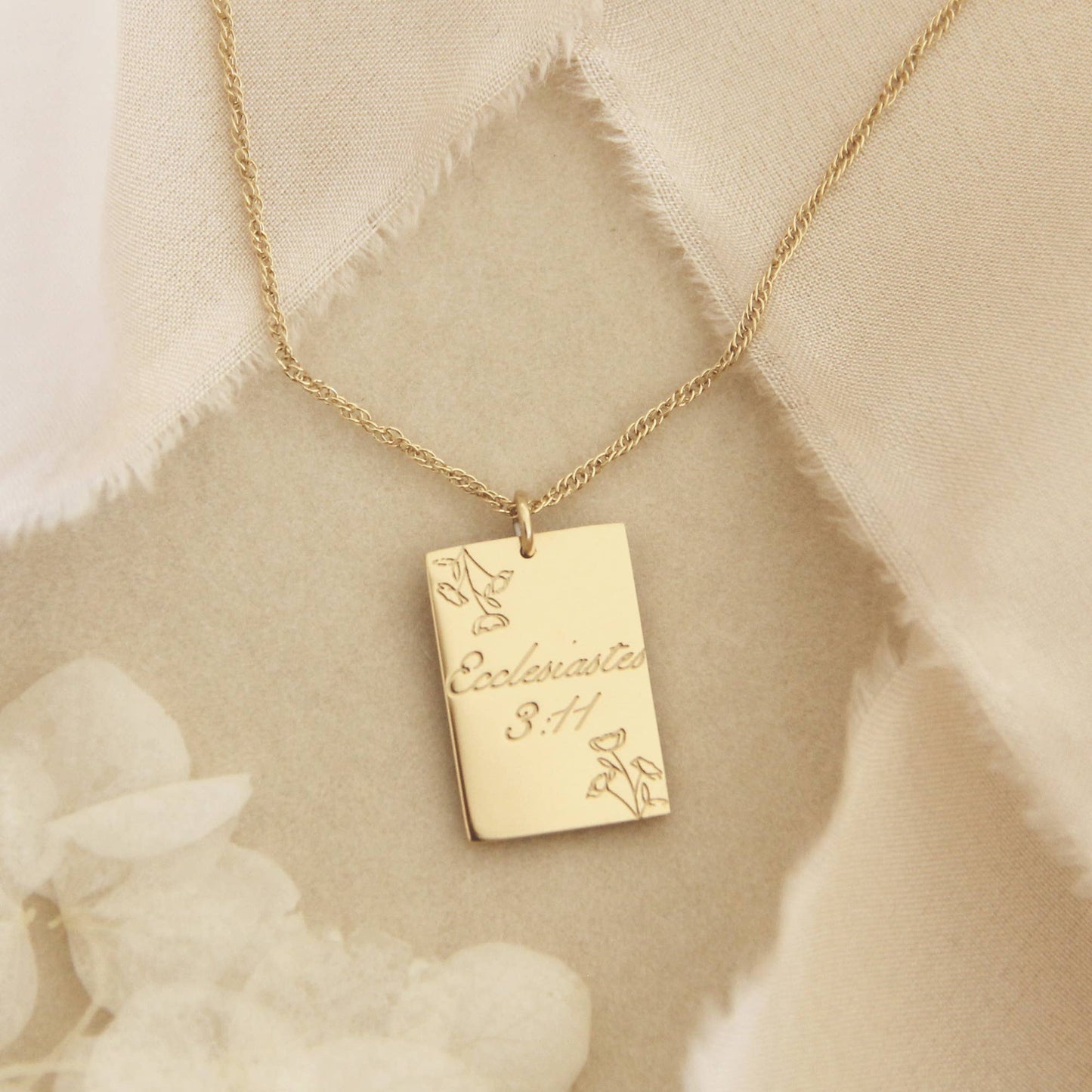HE HAS MADE EVERYTHING BEAUTIFUL NECKLACE