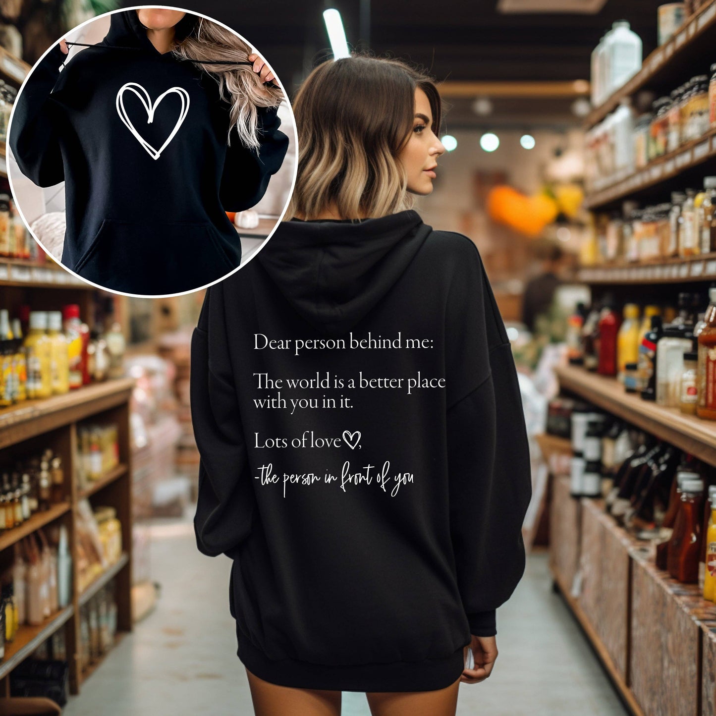 DEAR PERSON BEHIND ME HOODIE