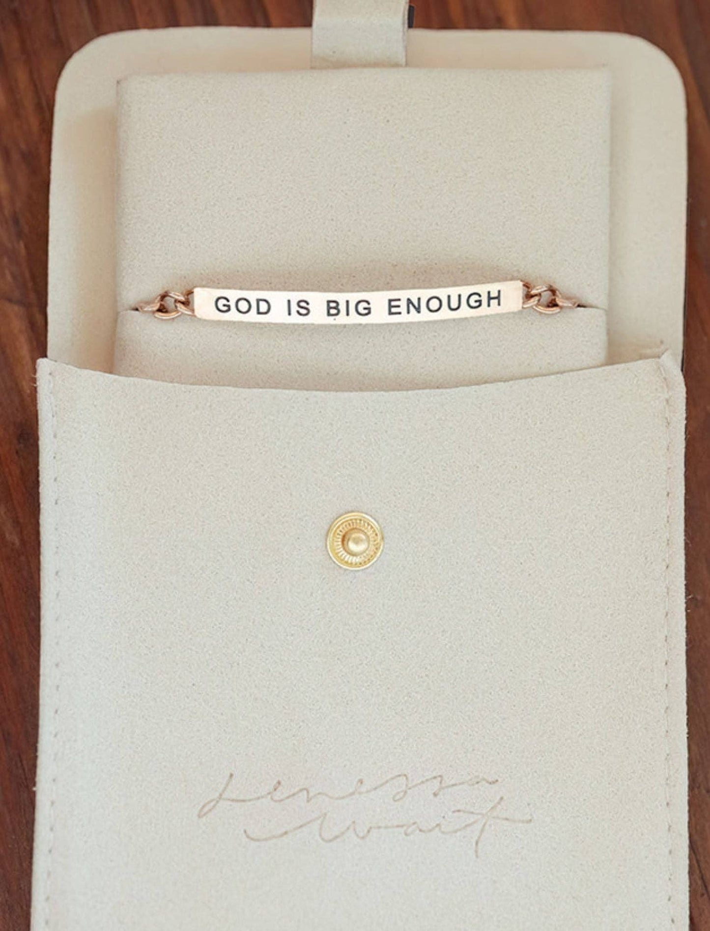 GOD IS BIG ENOUGH BRACELET