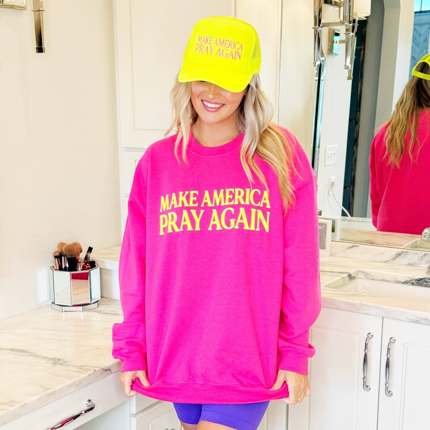 MAKE AMERICA PRAY AGAIN SWEATSHIRT