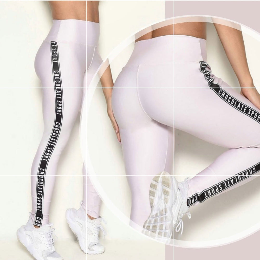 Chocolate White Leggings