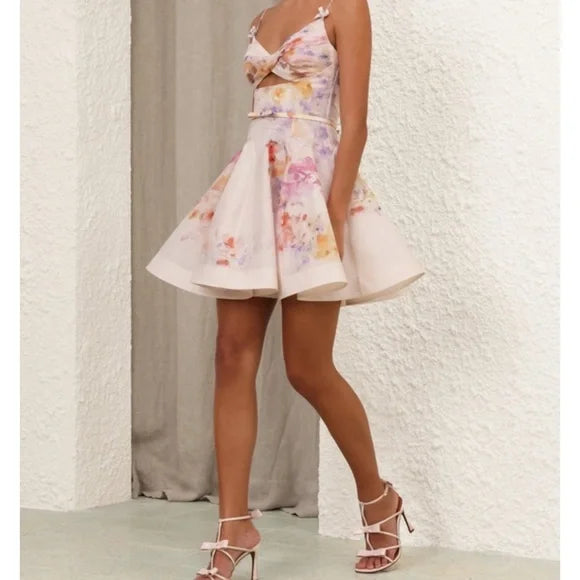 Torino floral print dress