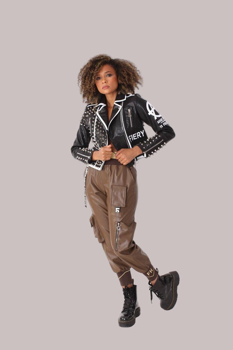 Studded Leather Jacket