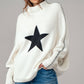 Oversized Star Stitch Sweater