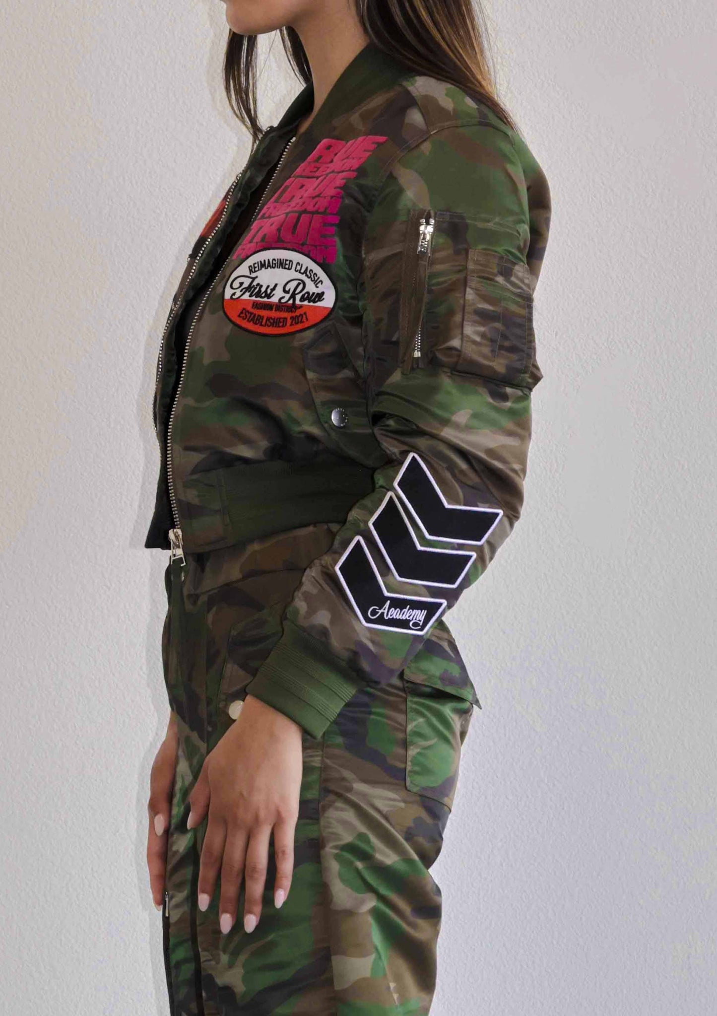 FREEDOM PATCHES CAMO JACKET