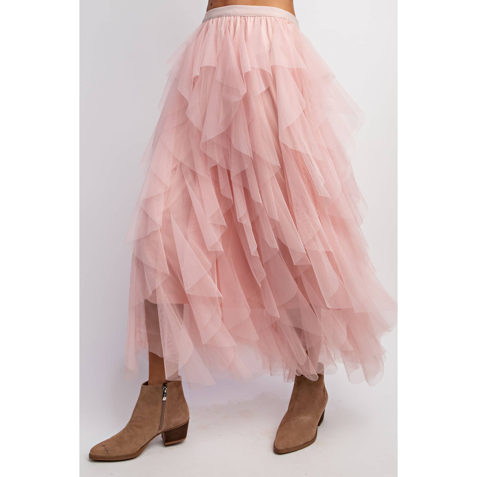 LEVAR ♥ Light Glow Layered Skirt Set /追跡付 CASCADING TULLE LAYERED SKIRT. – Made in Heaven & Co.