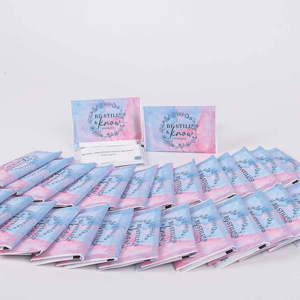 Tissue Packs - Be Still & Know - Pack of 30
