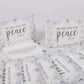 Tissue Packs - He Will Give You Peace - Pack of 30