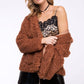 Lace Trim Leopard Top