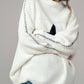 Oversized Star Stitch Sweater