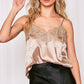 Leopard Lace Top