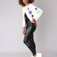 Multi-Color Studded Leather Jacket
