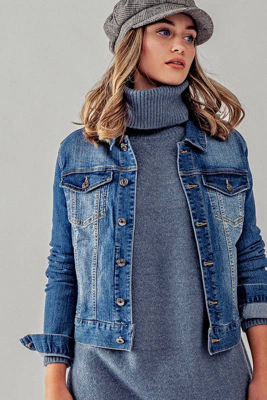 DENIM JEAN JACKET