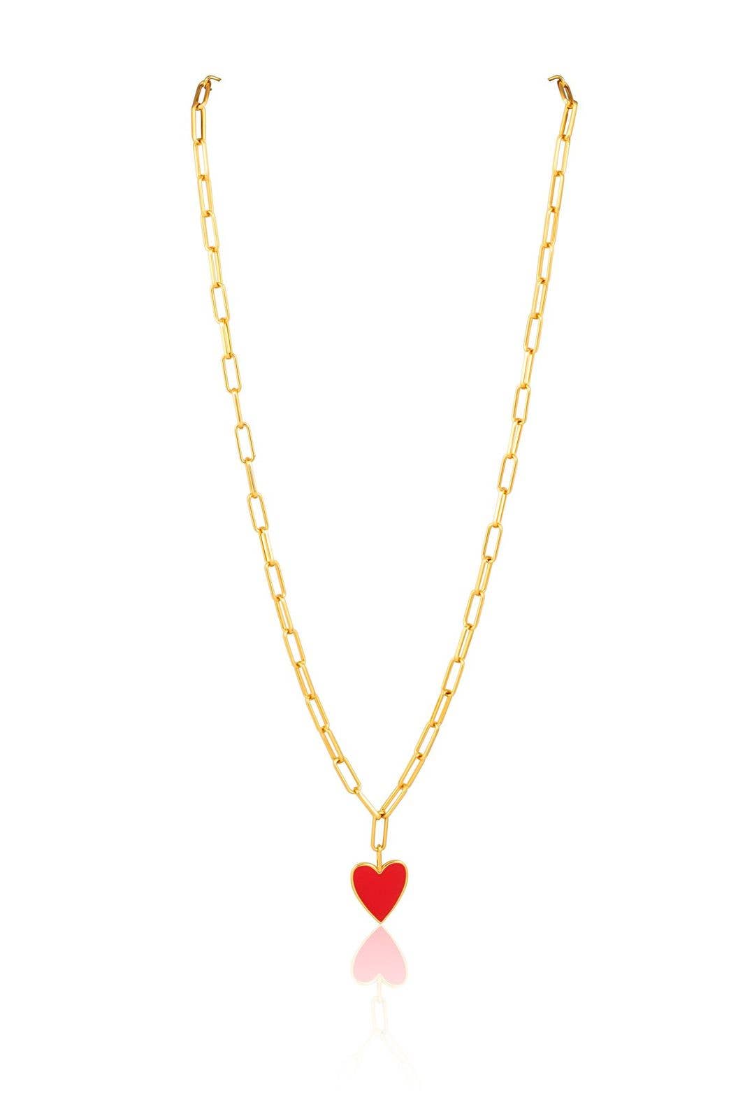 GOLDEN HEART NECKLACE