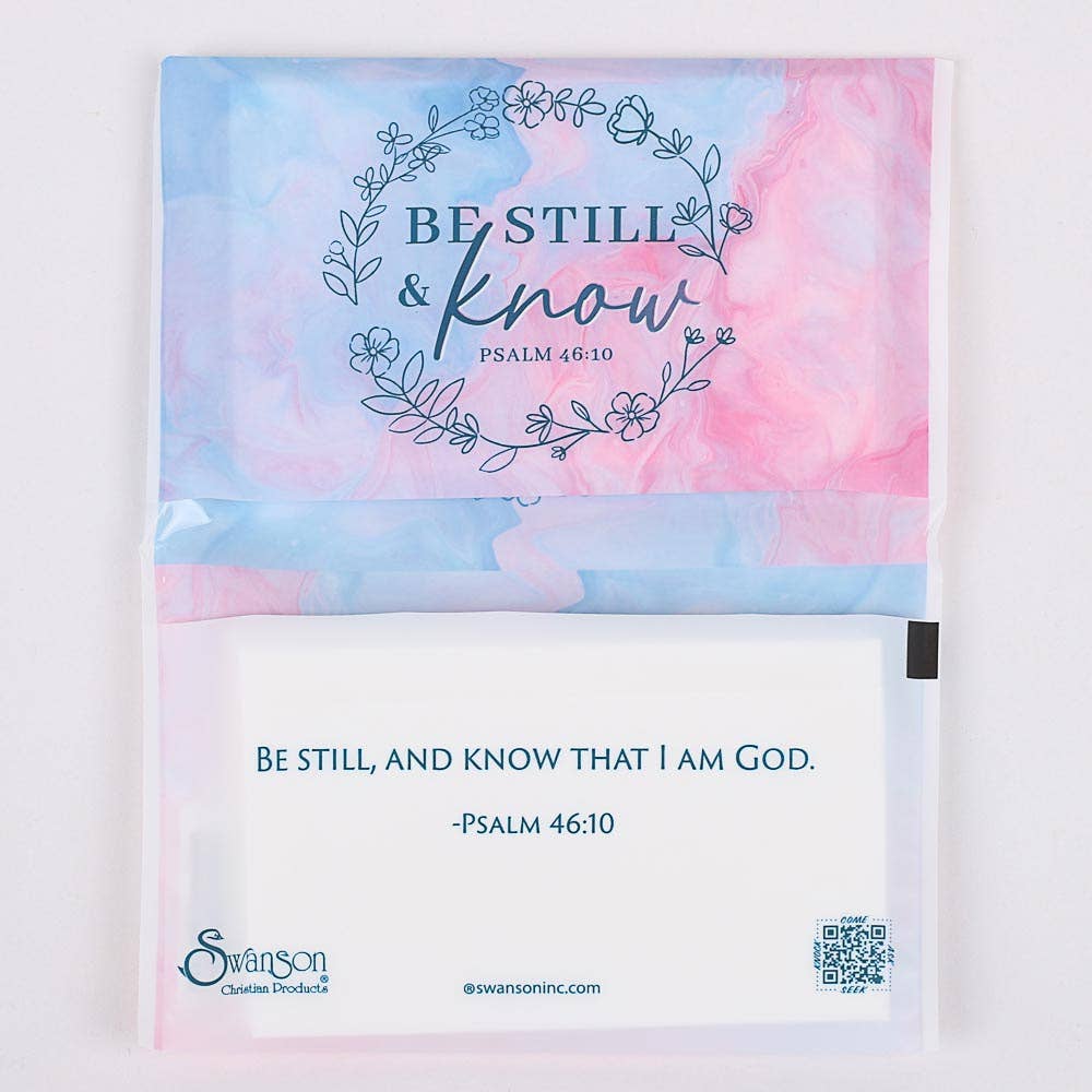 Tissue Packs - Be Still & Know - Pack of 30