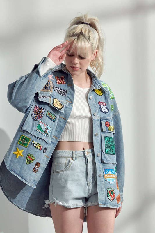 PATCH OVERSIZE JACKET