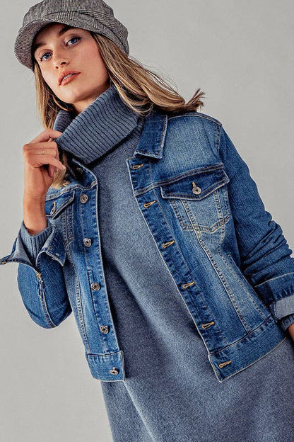 DENIM JEAN JACKET