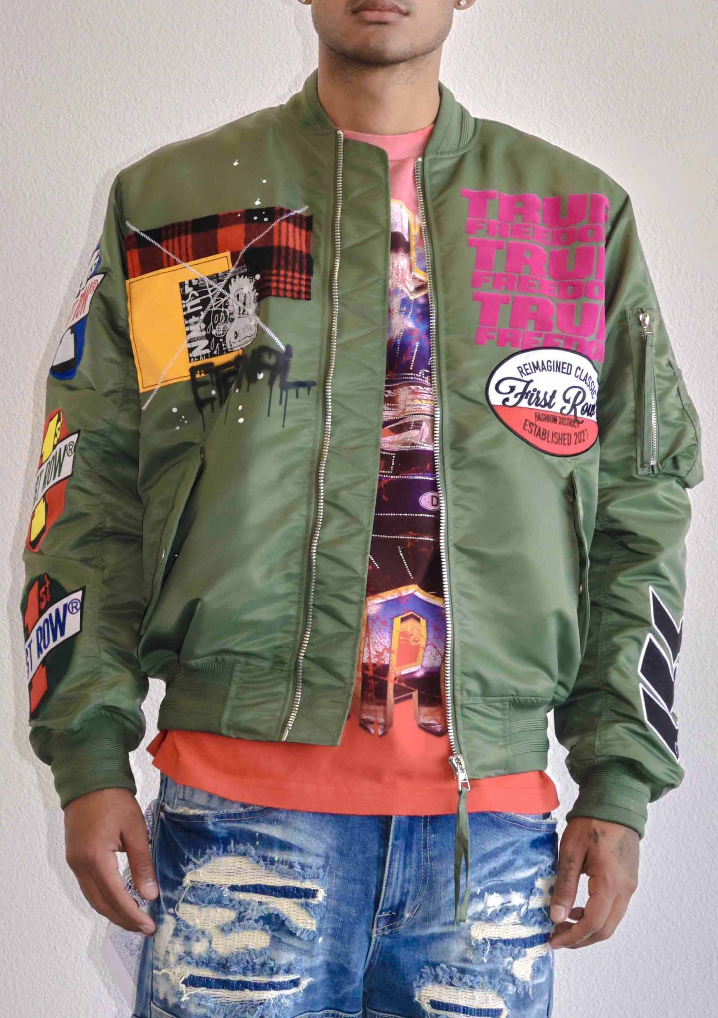 FREEDOM PATCHES JACKET