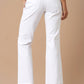 High Rise White Denim