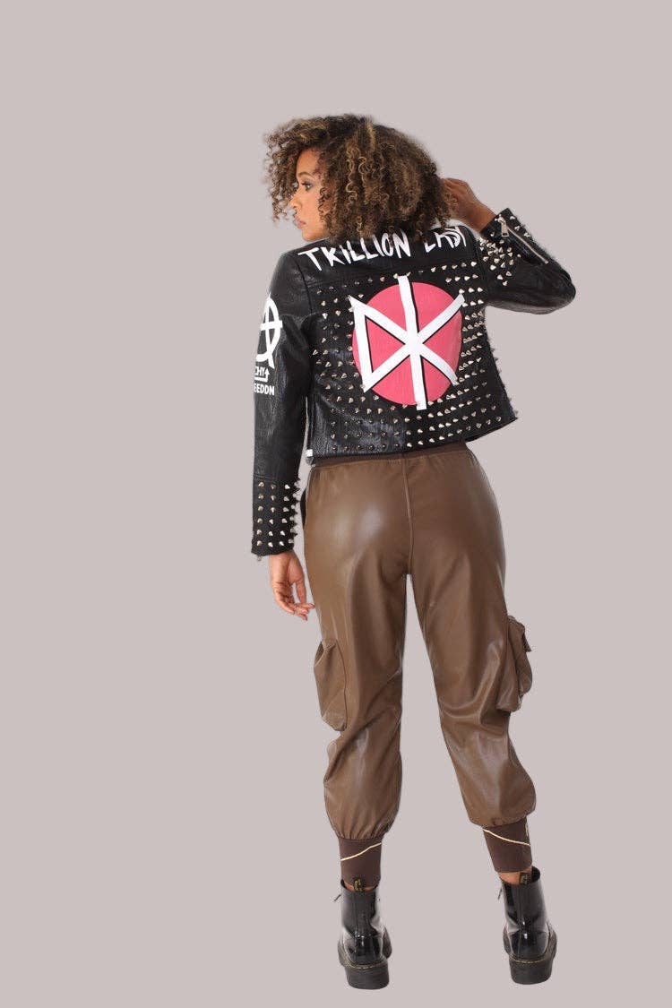 Studded Leather Jacket