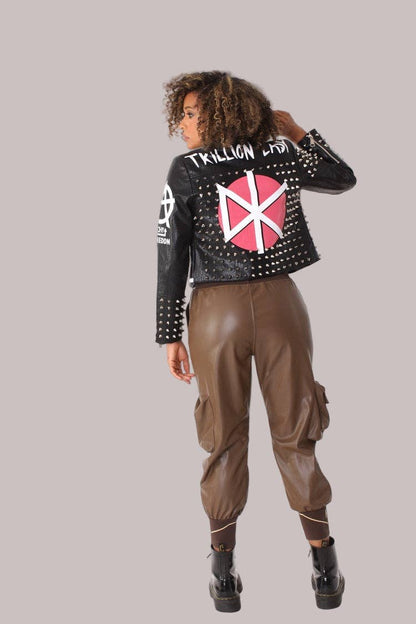 Studded Leather Jacket
