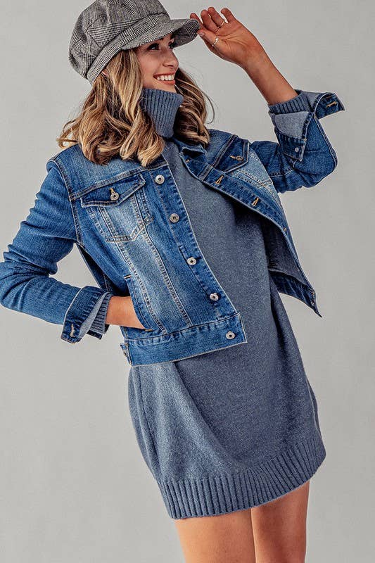DENIM JEAN JACKET