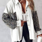 Contrast Sequin Jacket