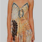 Camilla Cream and Black Resort Sundress Maxi
