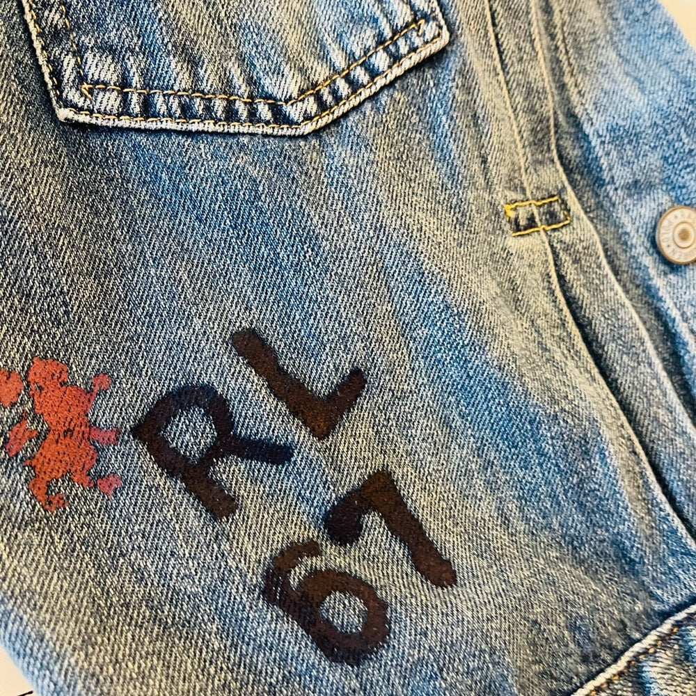 Ralph Lauren Blue Jean Jacket Classic Style
