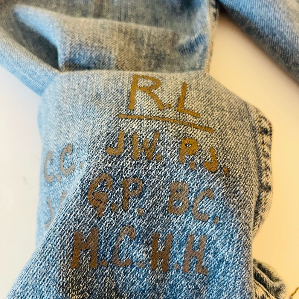 Ralph Lauren Blue Jean Jacket Classic Style