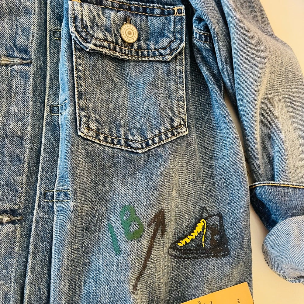 Ralph Lauren Blue Jean Jacket Classic Style
