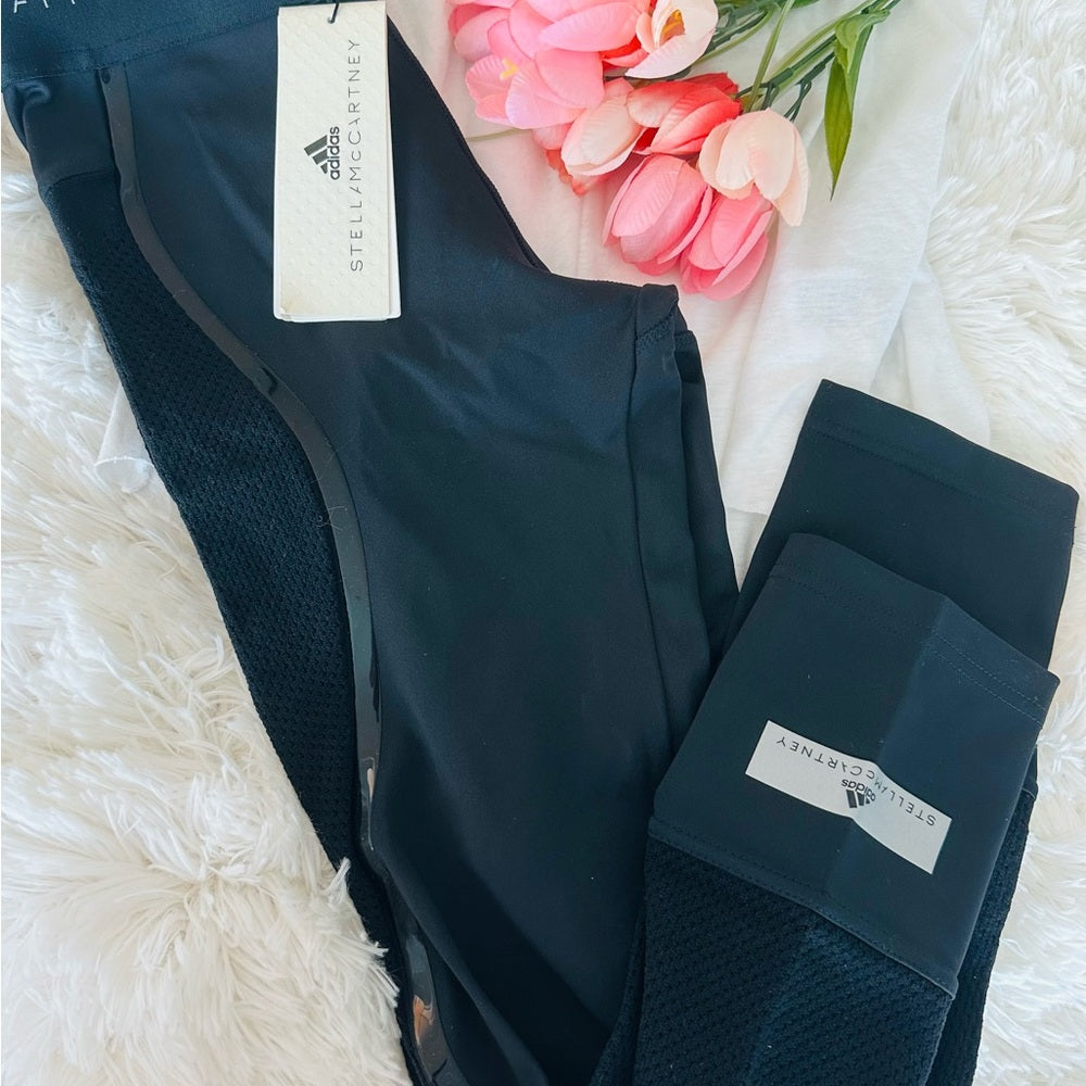COPY - Adidas by Stella McCartney   unique BLACK  Leggings ACTIVEWEAR final sale