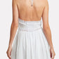 Charo Ruiz White Halter Sundress