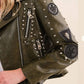 Studded unique design Jacket