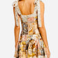 Agua Bendita Multicolor ITALIAN STYLE Dress
