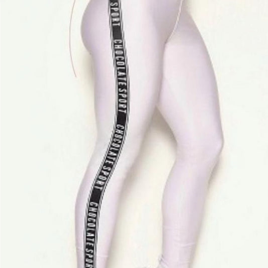 Chocolate White Leggings