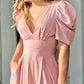Elegant Pink Maxi jampsuit