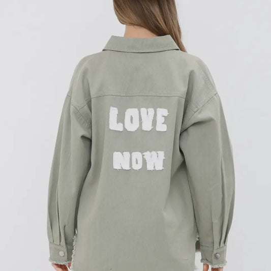 COPY - Love Now Women's Green Jacket