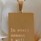 DAUGHTER OF THE KING necklace 18k gold plated 2 Corinthians 6.18