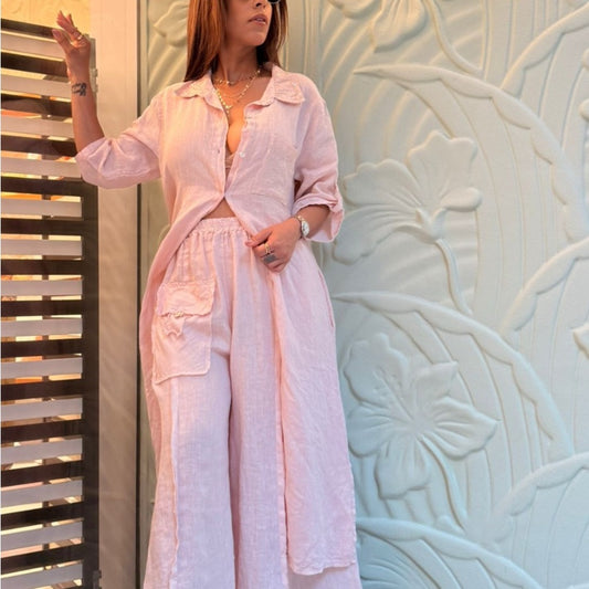 VERONA made in Italy 100% PURE LINEN duster