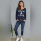 MARINA BLUE  Long Sleeve Sweatshirt