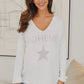 BOHEME GLITTER STAR sweater