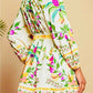 MARBELLA Floral V-Neck Dress - Multicolor
