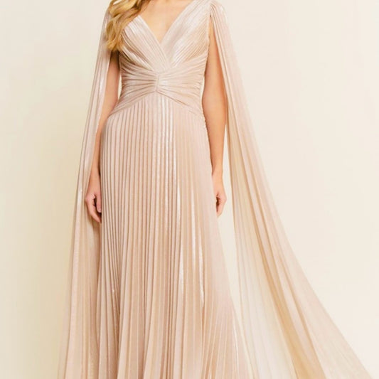 FIESTA Elegant Cream Evening Gown