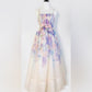 Santorini Purple and Pink A-Line Spaghetti Strap Formal Dress